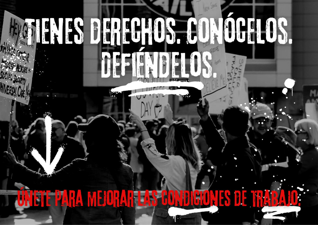 Defiende tus derechos. Afíliate