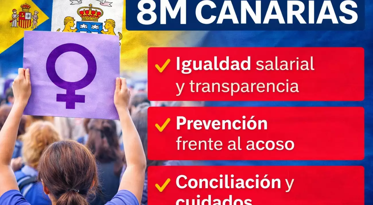 8M en Canarias: derechos laborales clave para mujeres trabajadoras