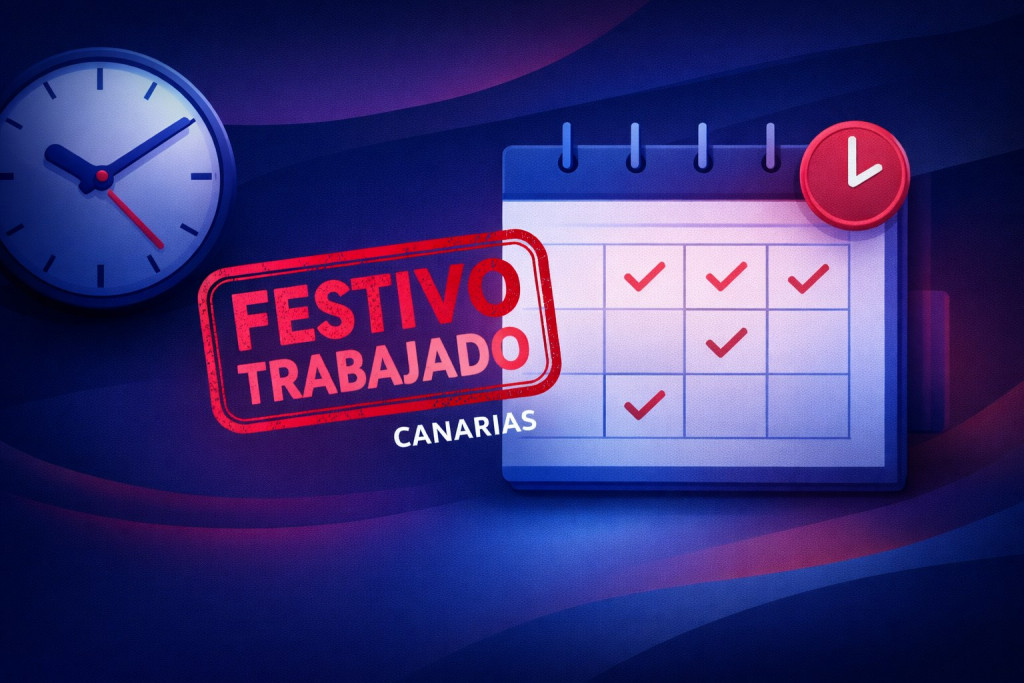 Trabajar en festivo en Canarias: qué te deben pagar o compensar
