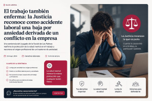 El trabajo también enferma