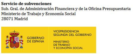 Ministerio de Trabajo y Economía Social - Subvención 2026