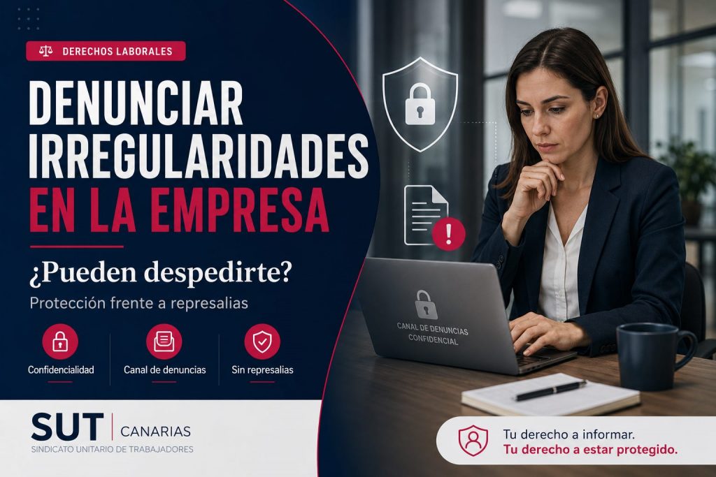 Denunciar irregularidades en la empresa