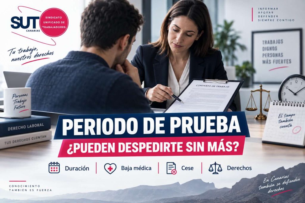 PERIODO DE PRUEBA ¿PUEDEN DESPEDIRTE SIN MÁS?